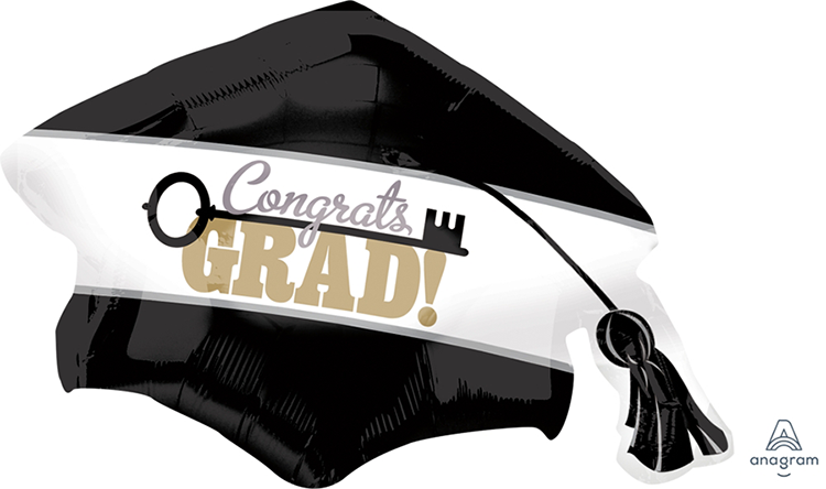 SuperShape Key to Success Cap Congrats Grad