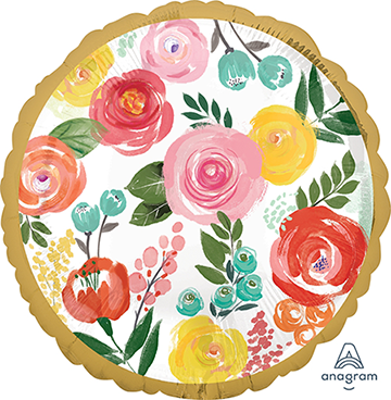 45cm Standard HX Bright Florals Pattern