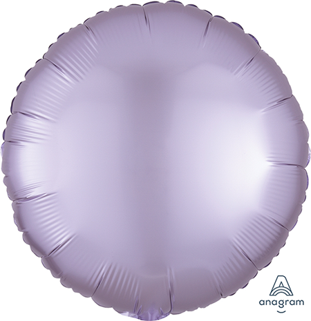45cm Standard HX Satin Luxe Pastel Lilac Circle