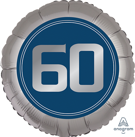 45cm Standard XL Happy Birthday Man 60