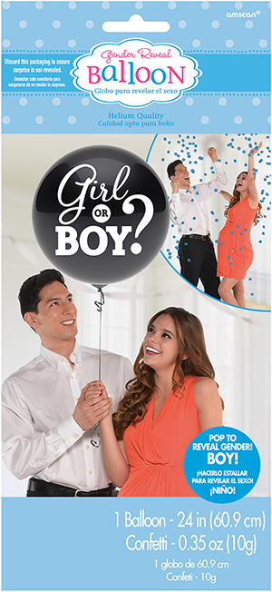 Boy Reveal He or She Girl or Boy? Latex Balloon