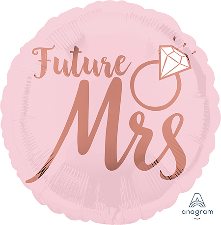 45cm Standard HX Blush Wedding Future Mrs