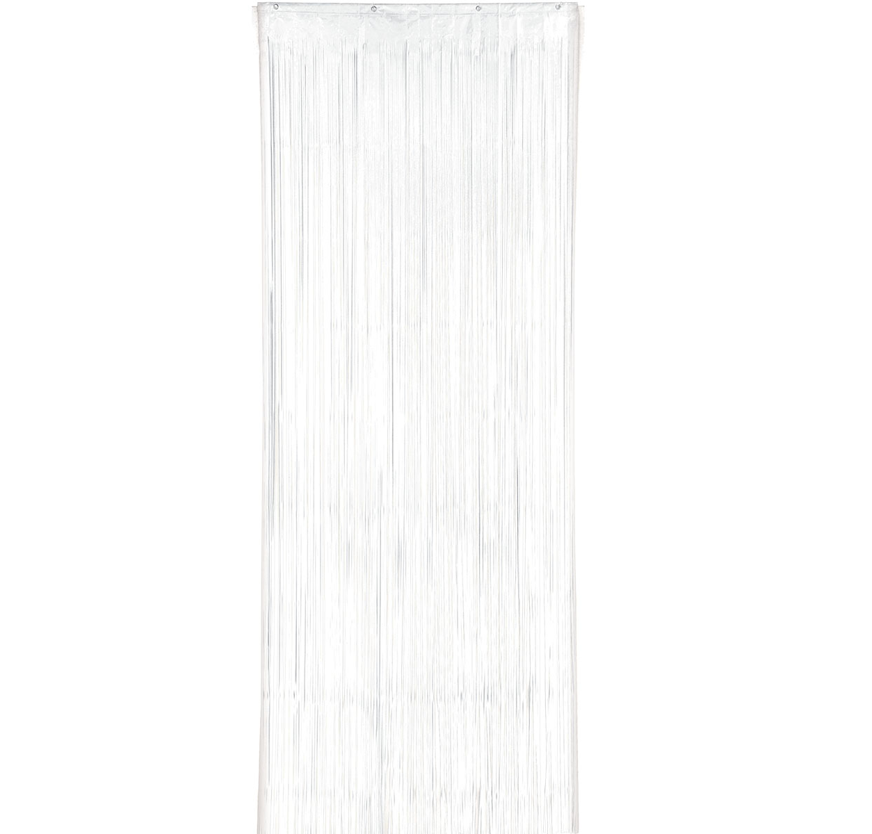 Plastic Curtain White