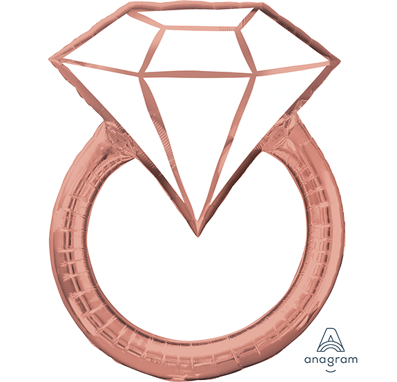 SuperShape XL Blush Wedding Ring