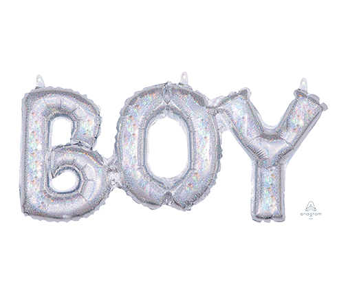 CI: Phrase BOY Silver Holographic
