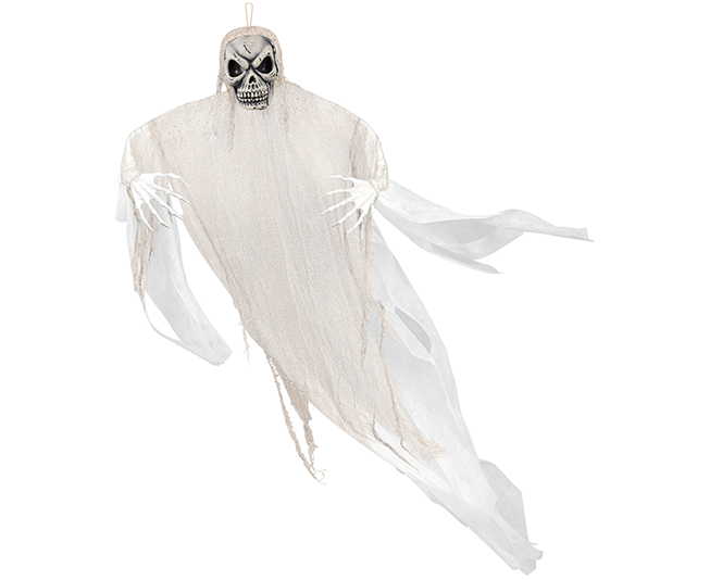 Life Size White Reaper Hanging Prop Decoration Fabric & Plastic