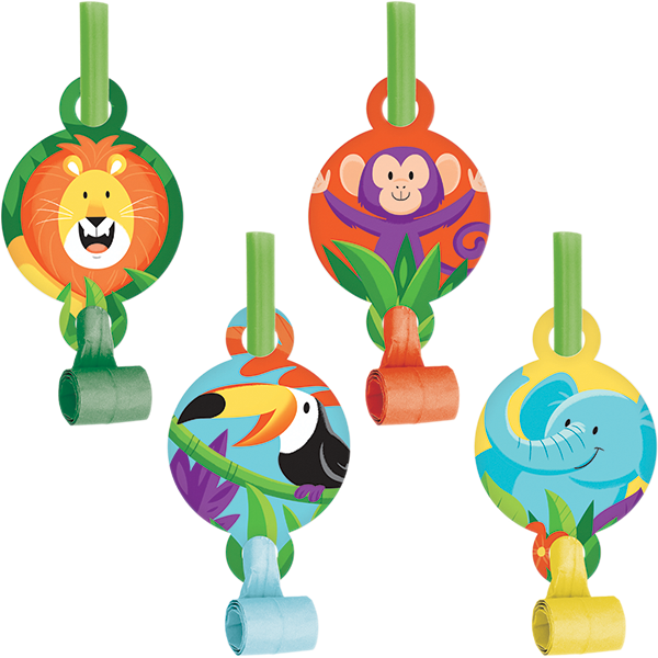 Jungle Safari Blowouts with Medallions