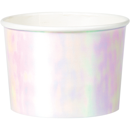 Iridescent Foil Treat Cups 9cm x 6cm