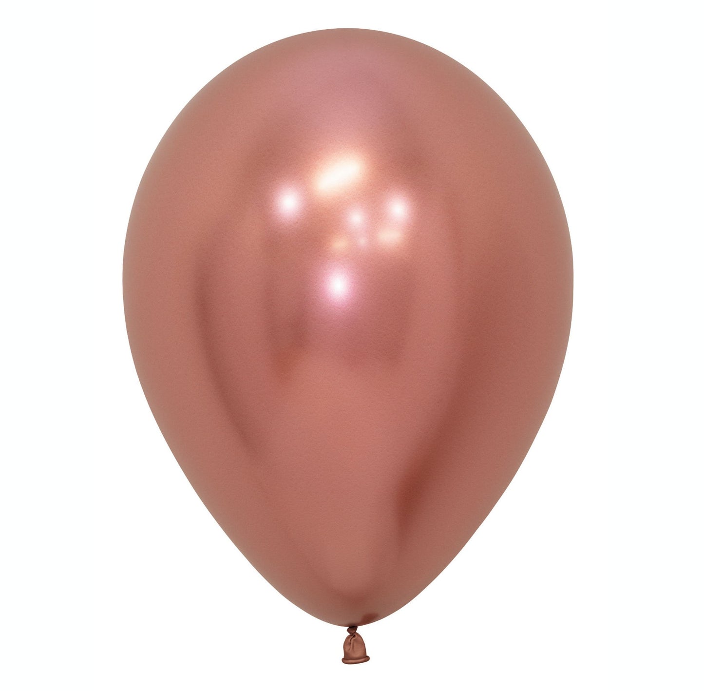 Sempertex 30cm Metallic Reflex Rose Gold Latex Balloons 968, 50PK