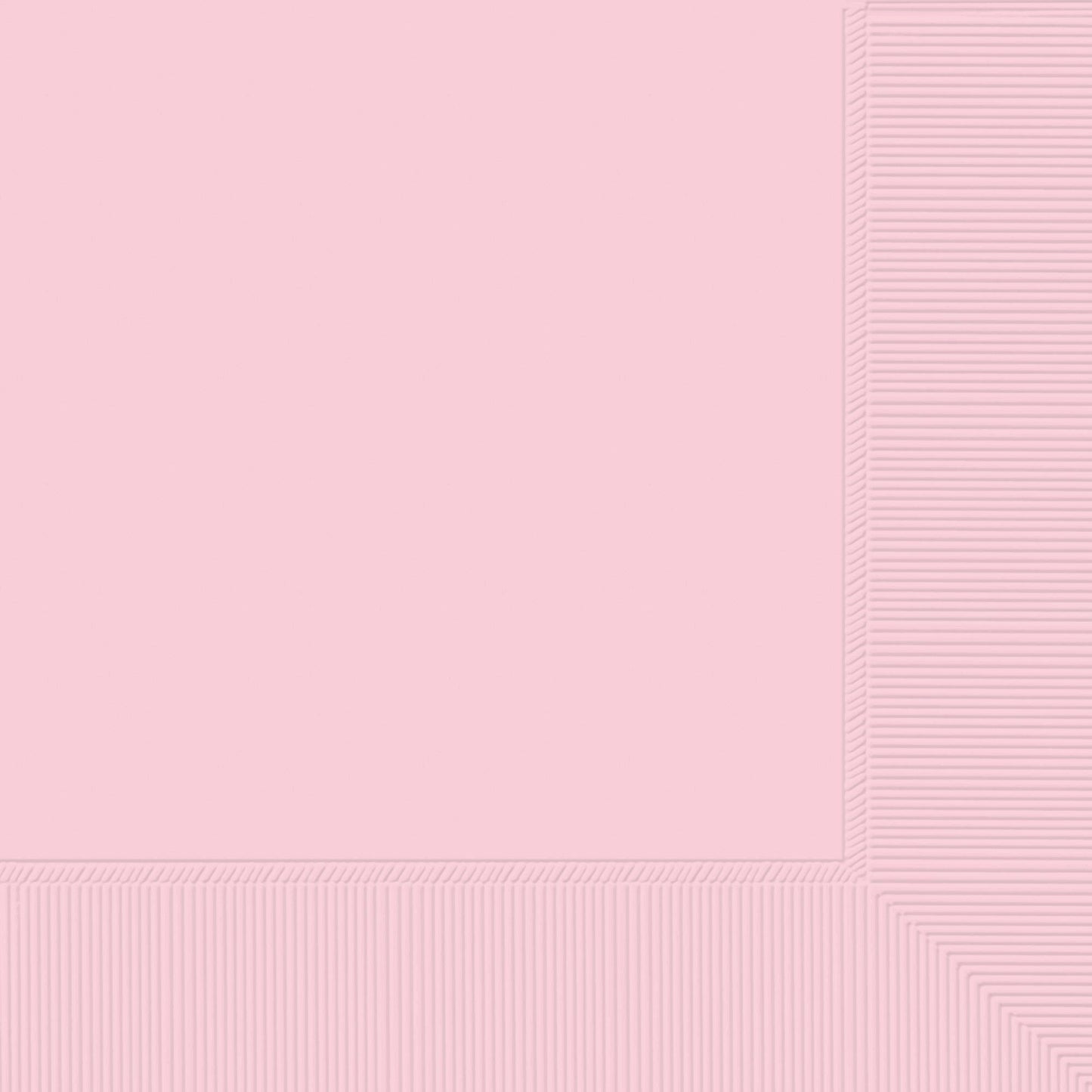 Beverage Napkins 50 Pack 2 Ply Blush Pink