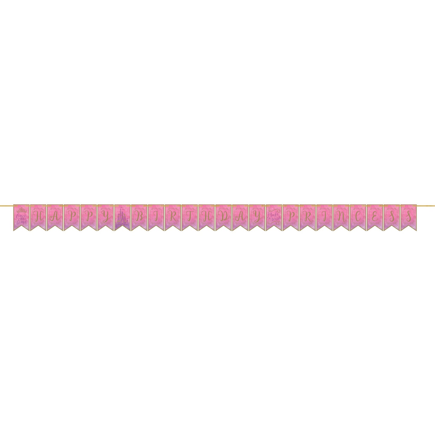 Disney Princess Once Upon A Time Pennant Banner