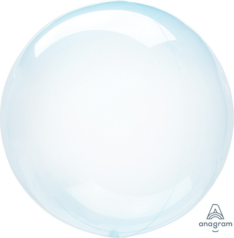 Crystal Clearz Petite Blue Round Balloon