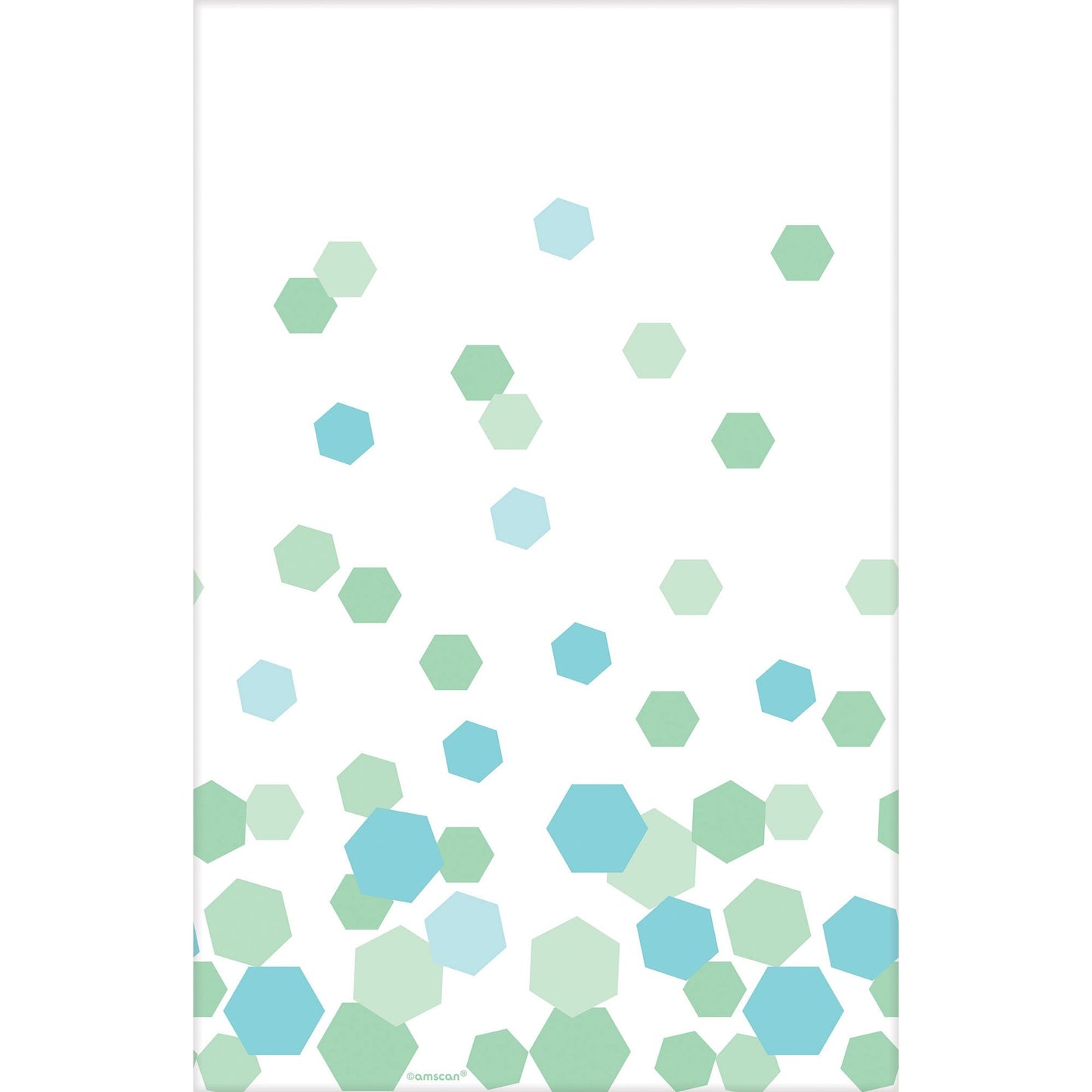 Shimmering Party Iridescent Plastic Tablecover