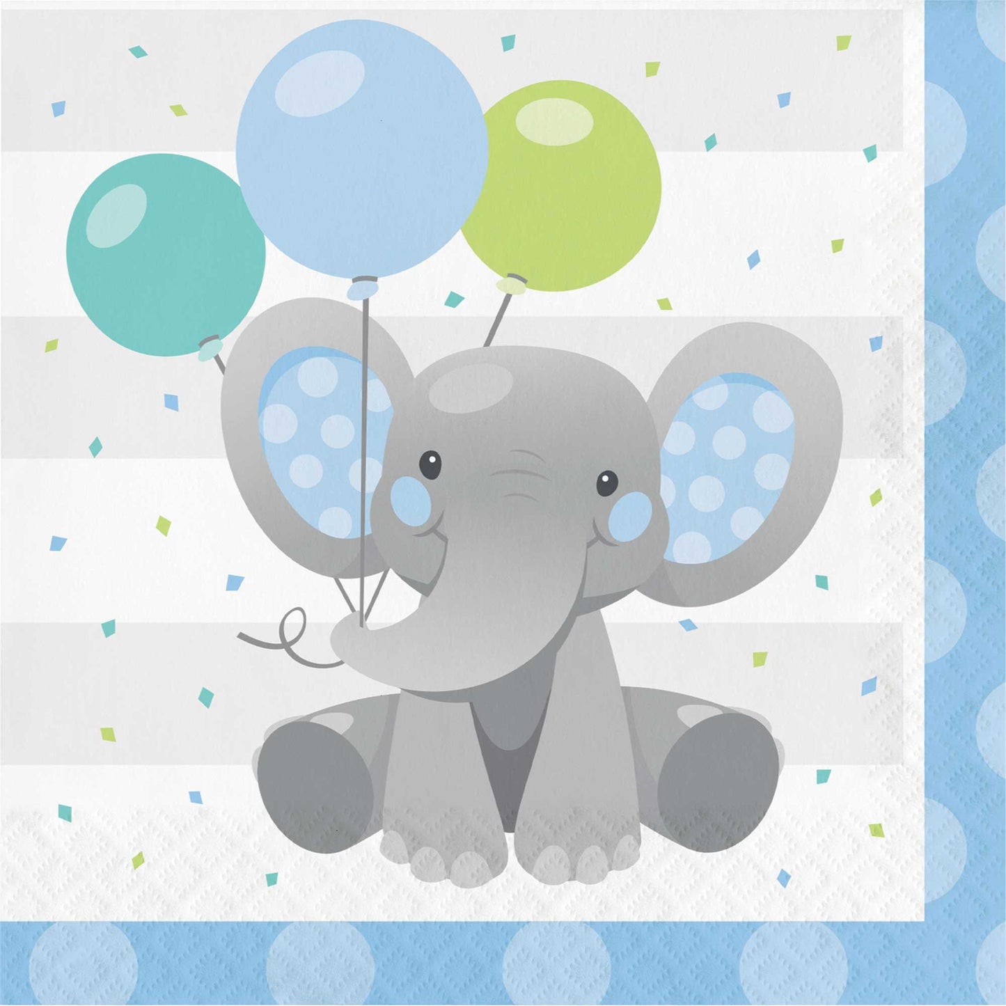 Enchanting Elephant Boy Lunch Napkins