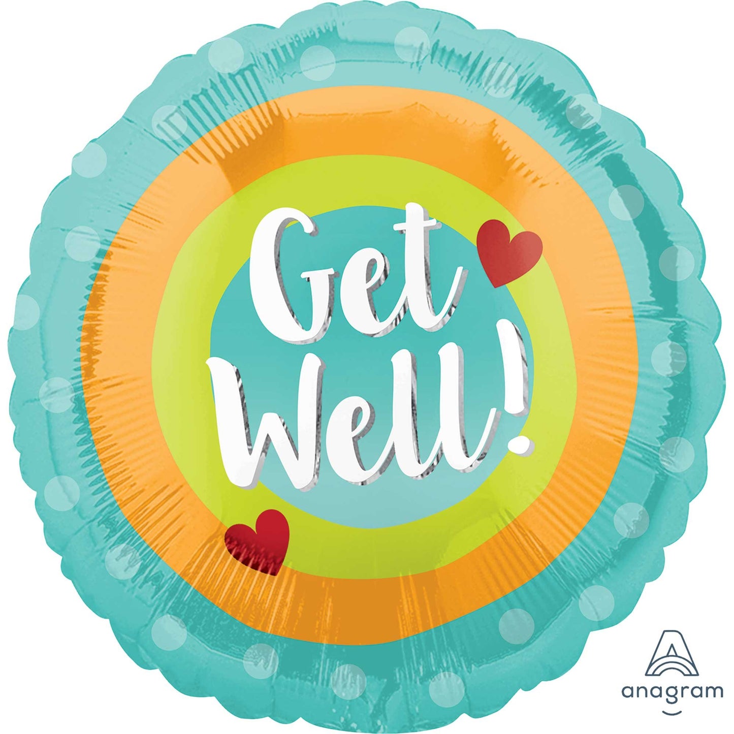 45cm Standard HX Get Well Dots
