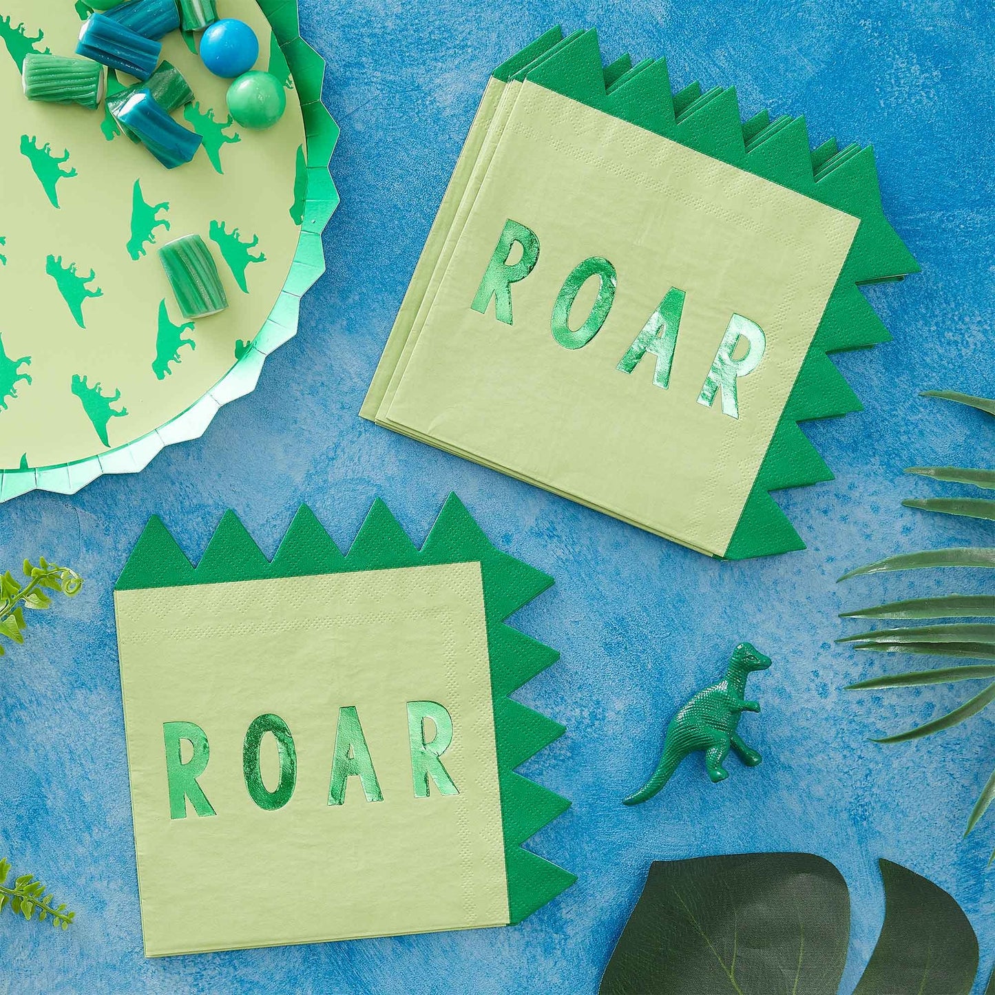 Roar Shaped Napkins