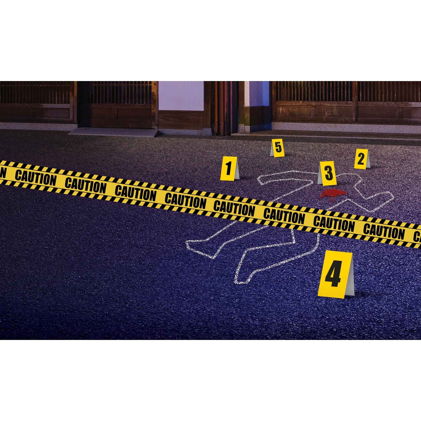 Halloween Crime Decorating Kit