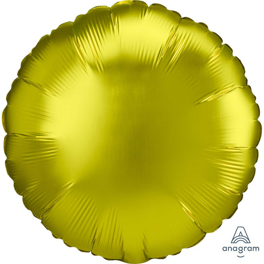 45cm Standard HX Satin Luxe Lemon Circle