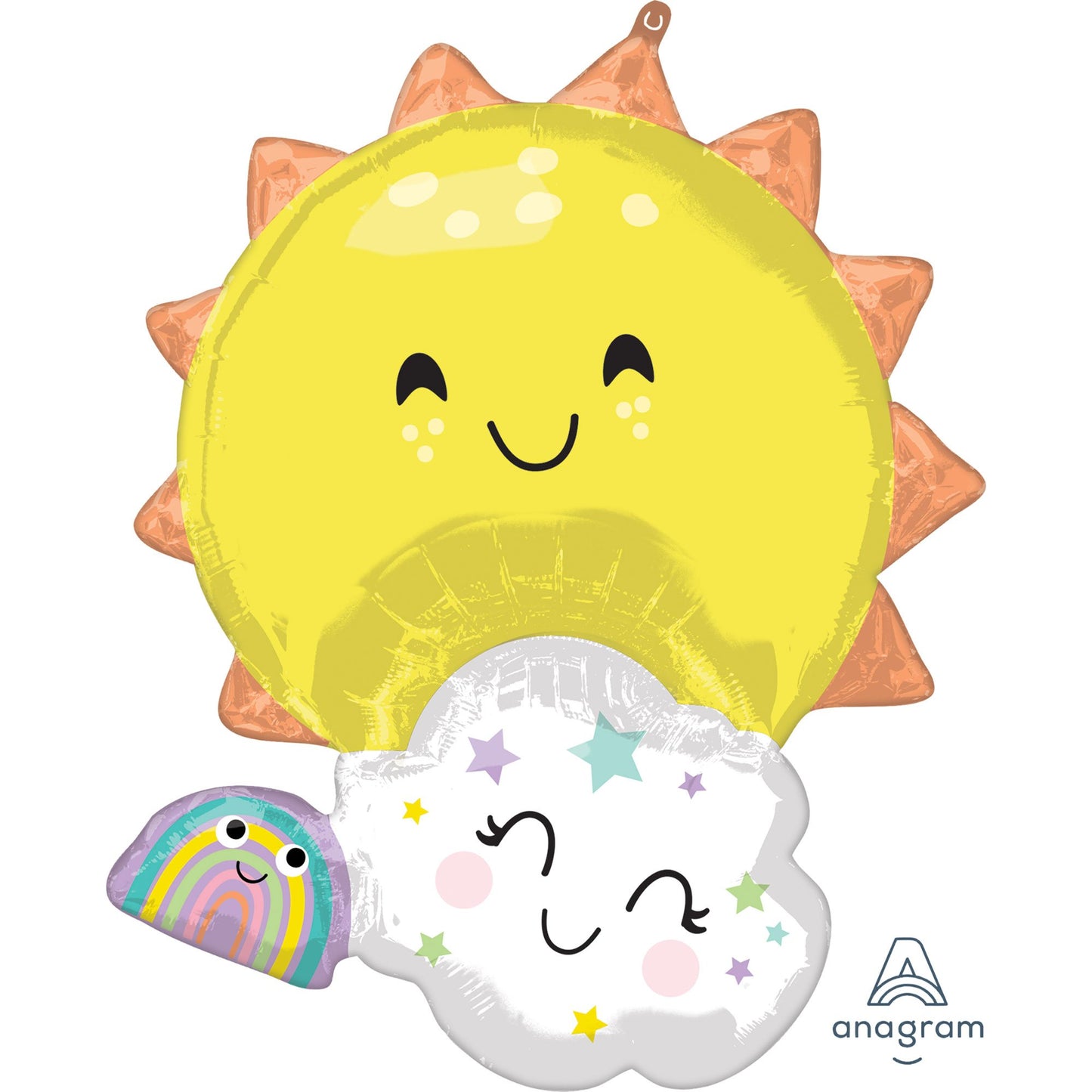 SuperShape XL Rainbow Family Sun, Cloud & Rainbow
