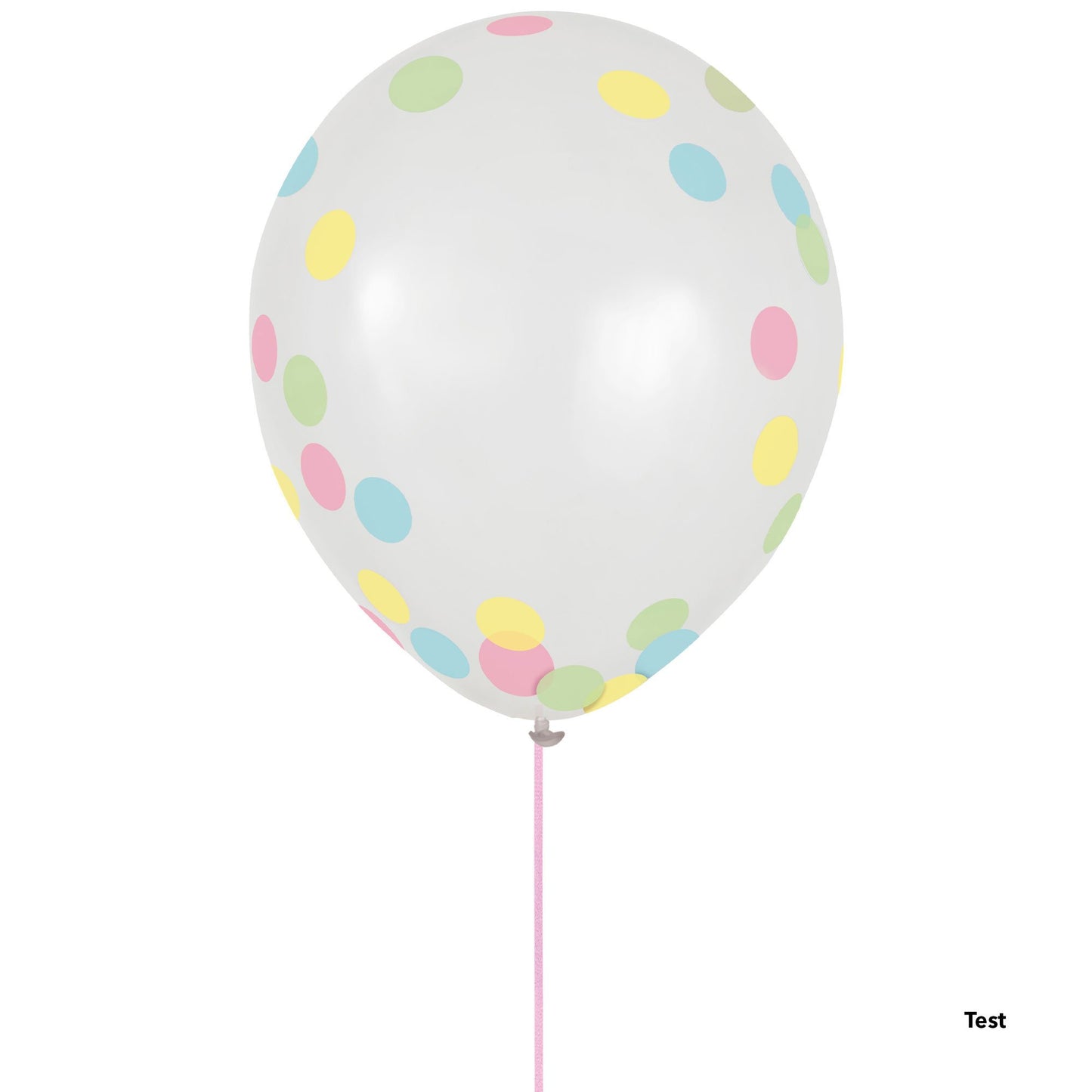 Pretty Pastels 30cm Latex Balloons & Confetti