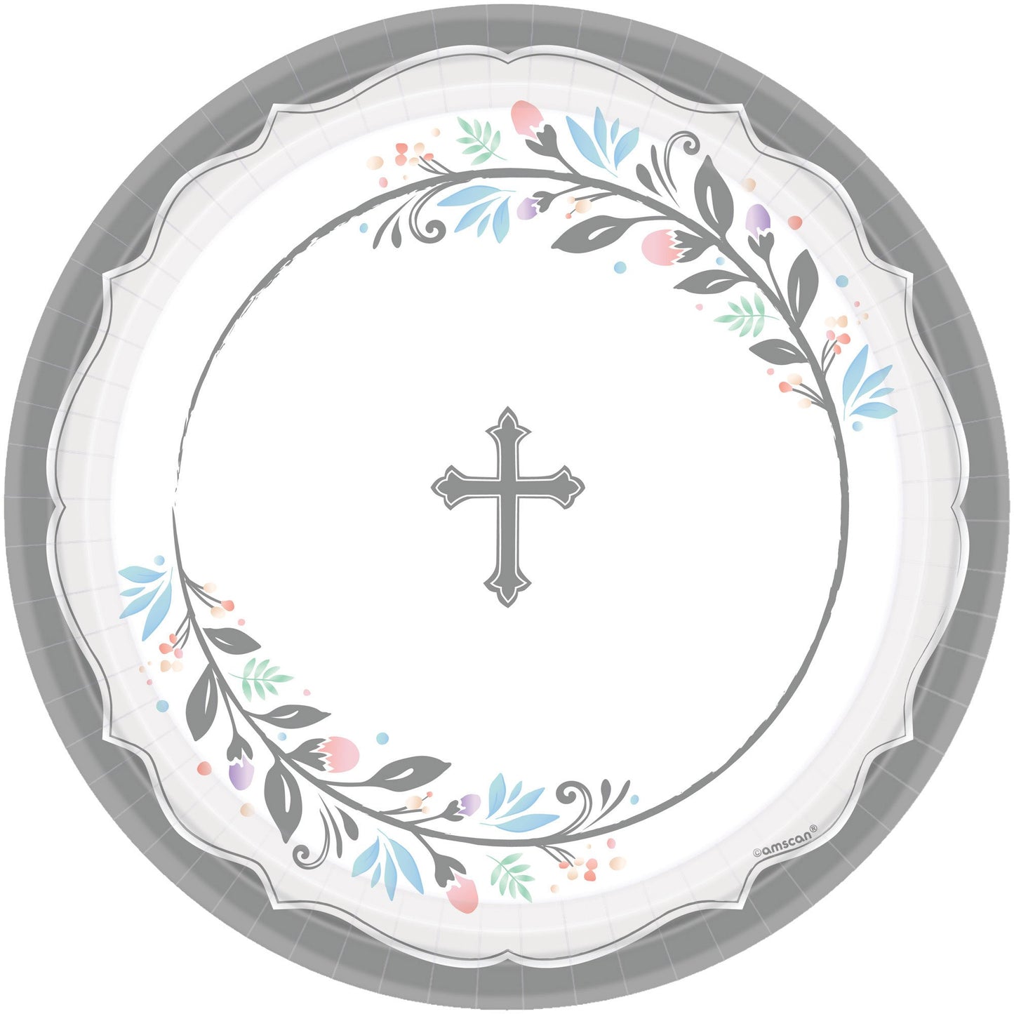 Holy Day 26cm Round Paper Plates