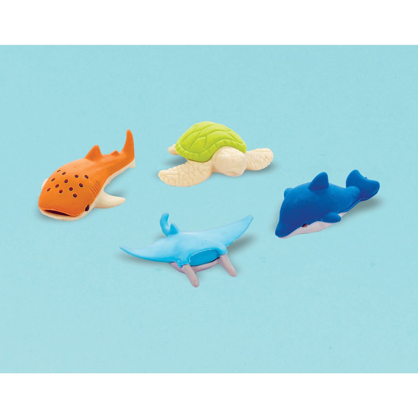 Value Pack Favors Sea Animals Erasers