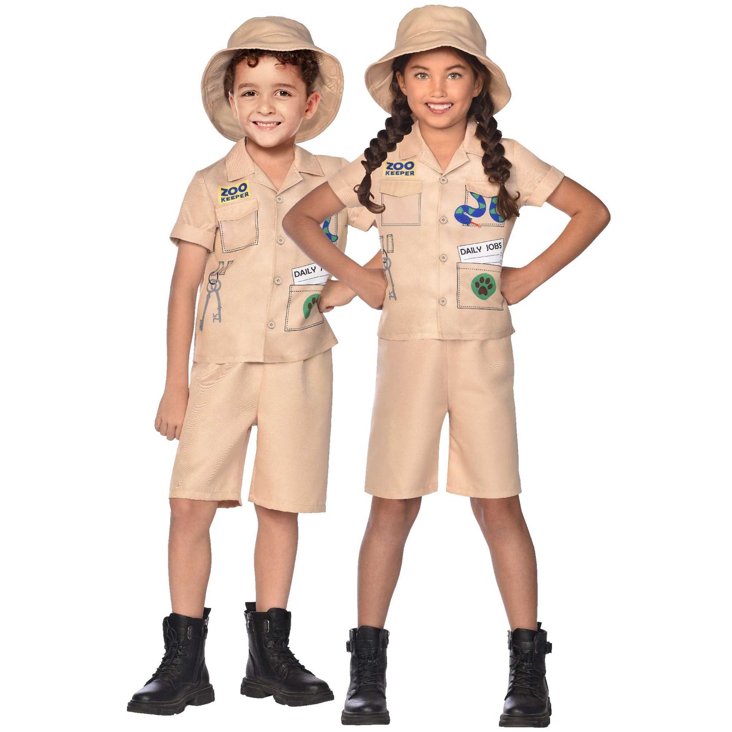 Costume Zoo Keeper 10-12 Years