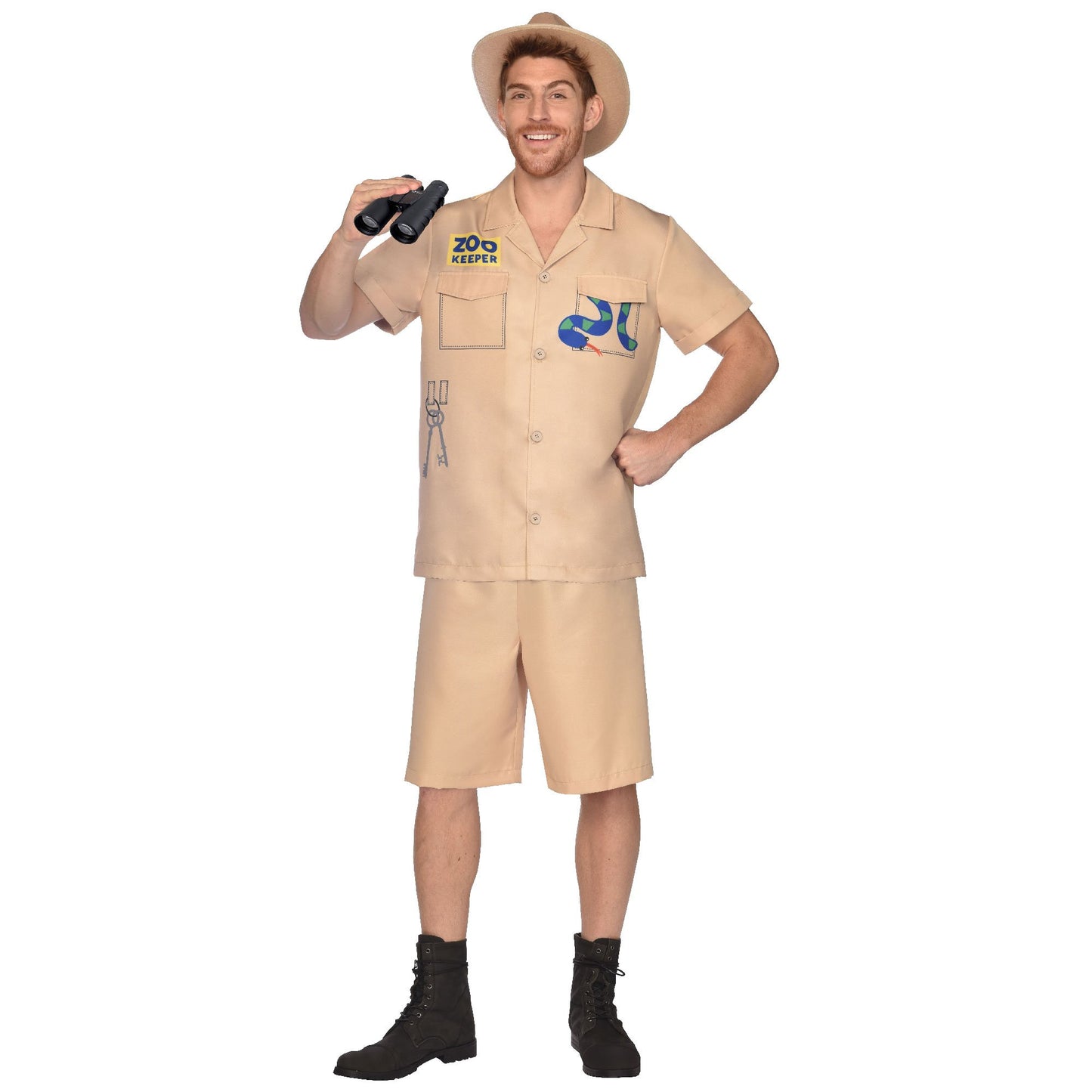 Costume Zoo Keeper Men's Adult Standard