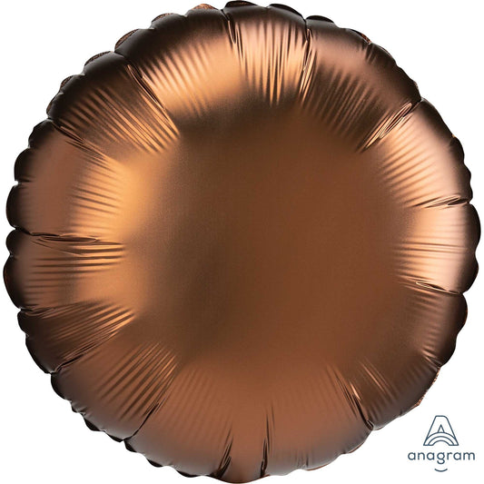 45cm Standard HX Satin Luxe Cocoa Circle