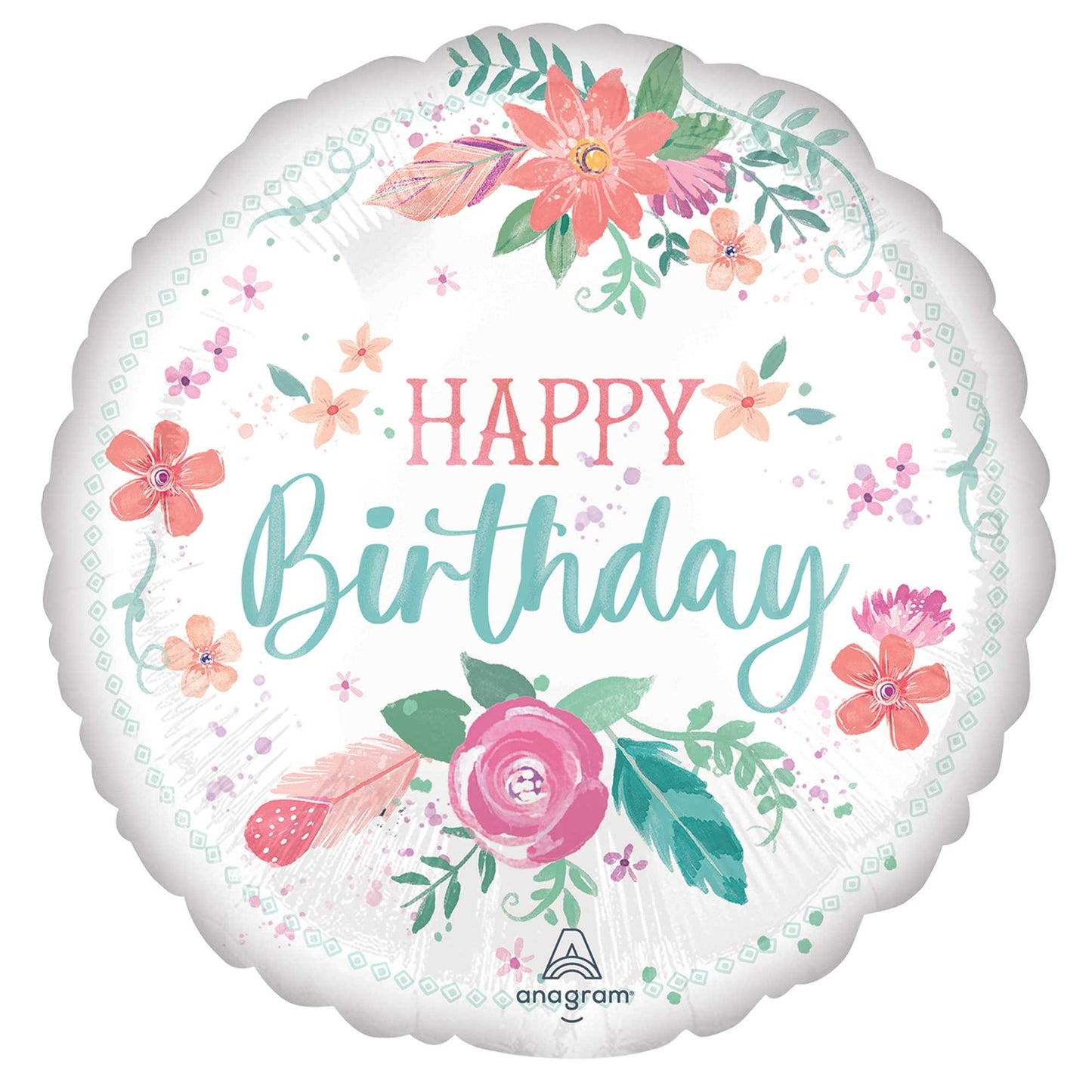 45cm Standard HX Free Spirit Happy Birthday