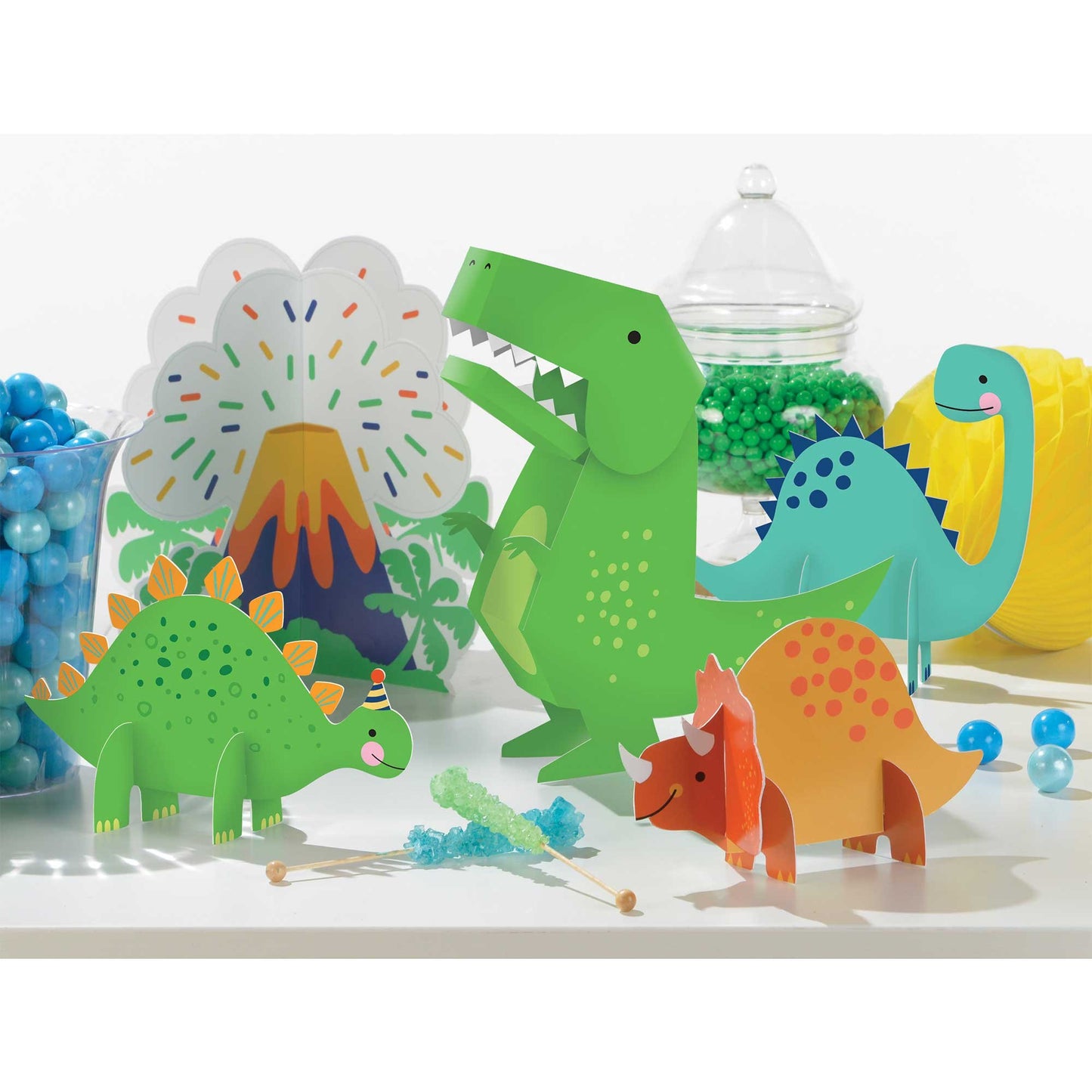 Dino-Mite Party Dinosaur Table Decorating Centrepiece Kit