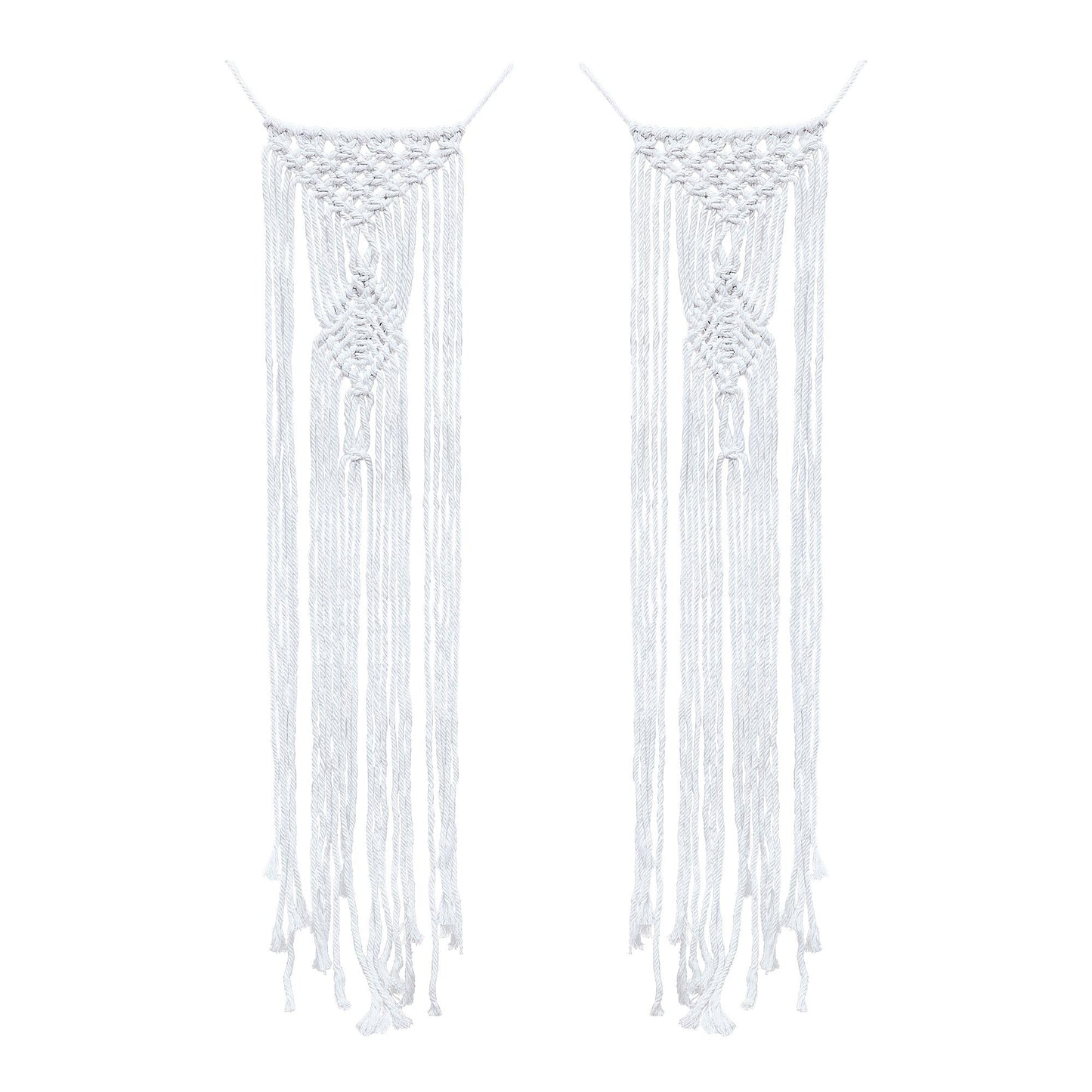 A Touch of Pampas Chair Decorations Macrame