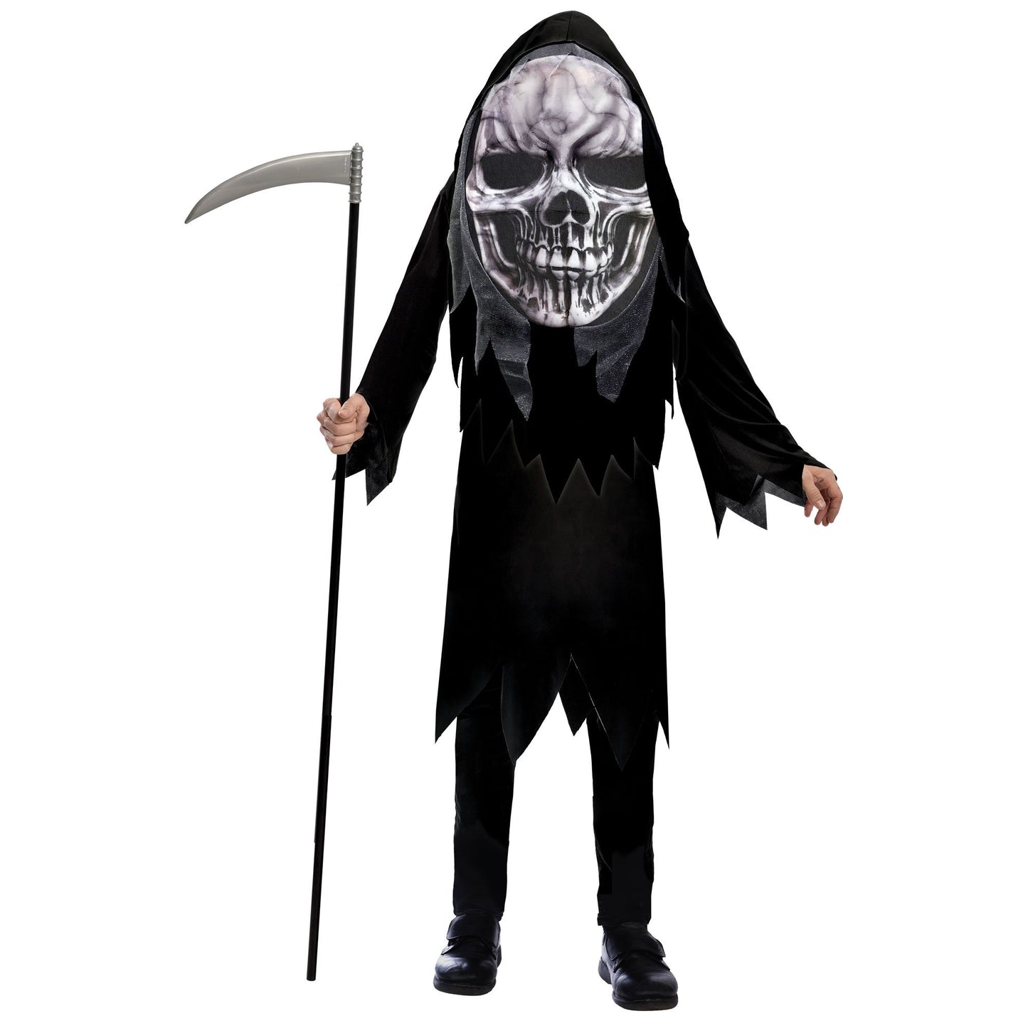 Costume Grim Reaper Big Head 10-12 Years