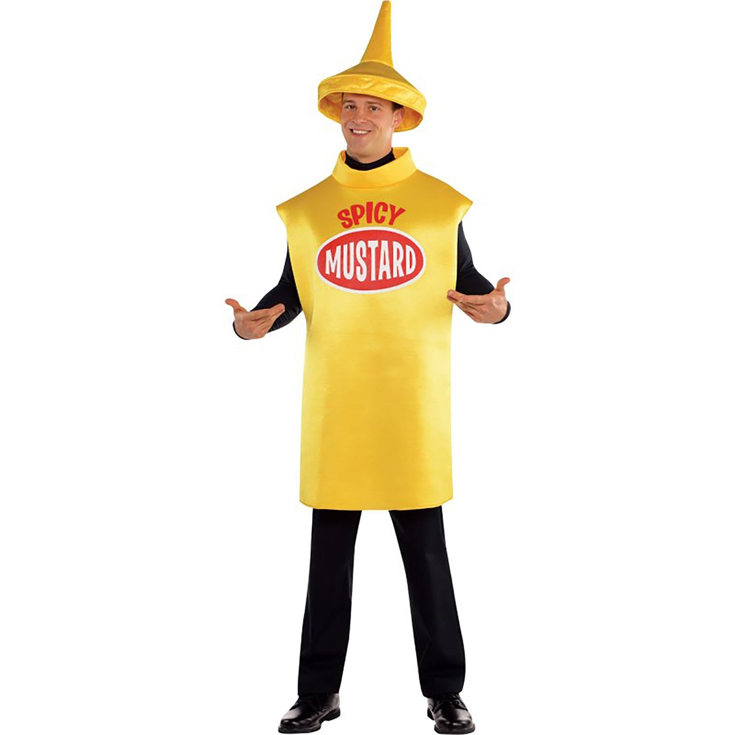 Costume Mustard Bottle Standard Size Adult