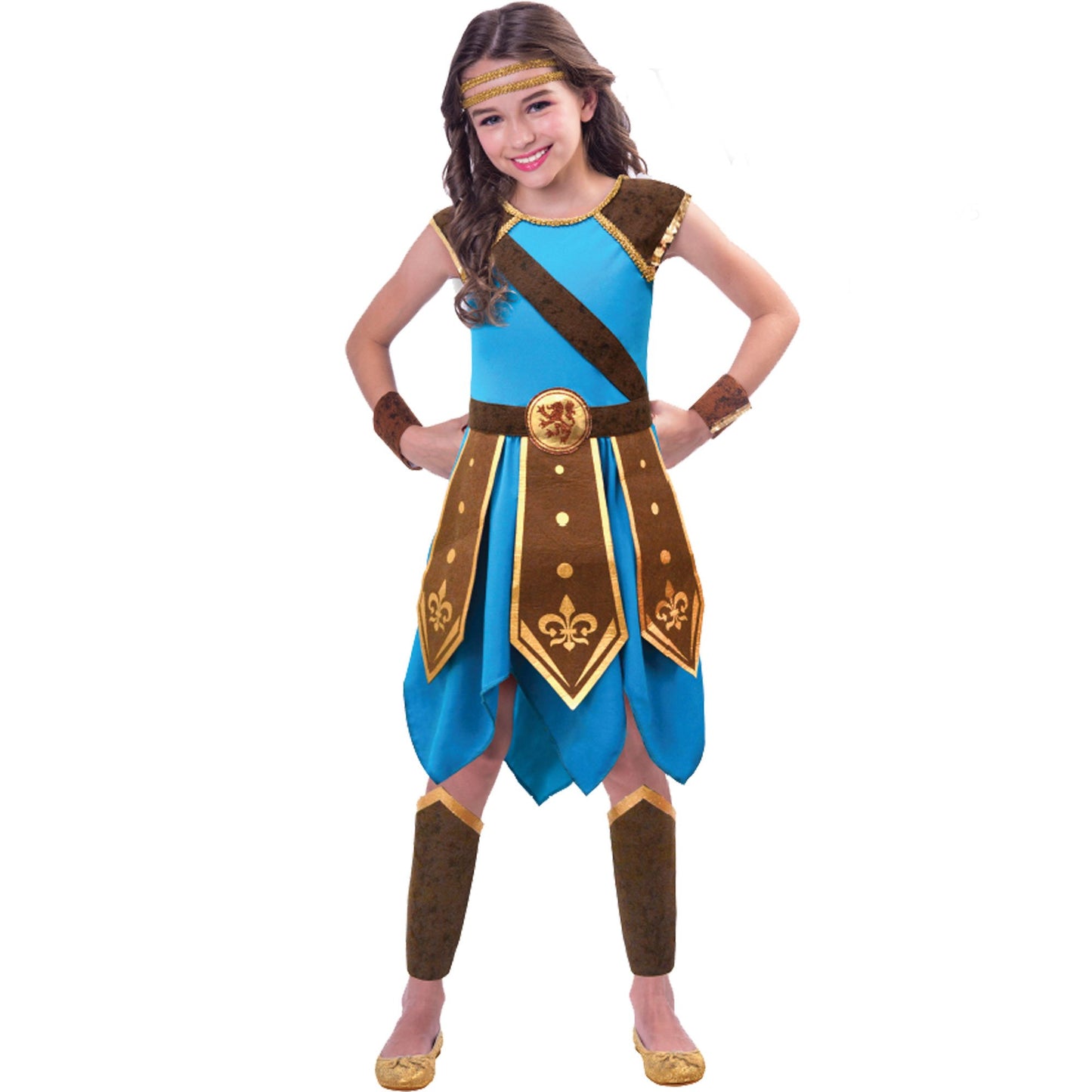 Costume Wonderous Warrior Girls 7-8 Years