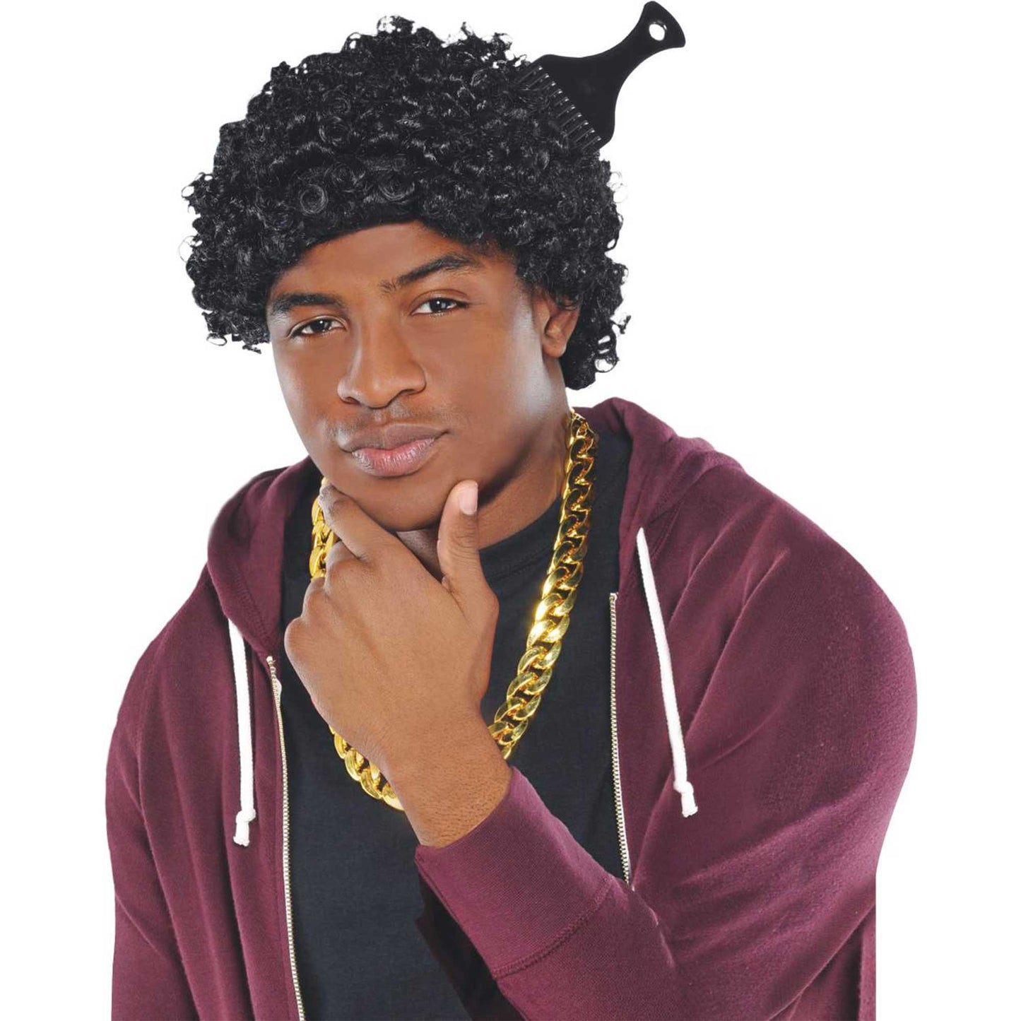 Afro Wig Kit with Comb