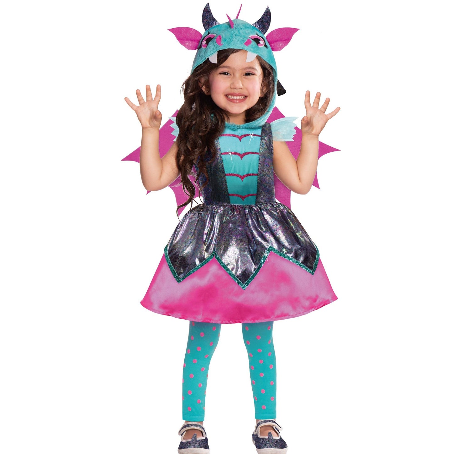 Costume Mystic Dragon with Hood and Wings