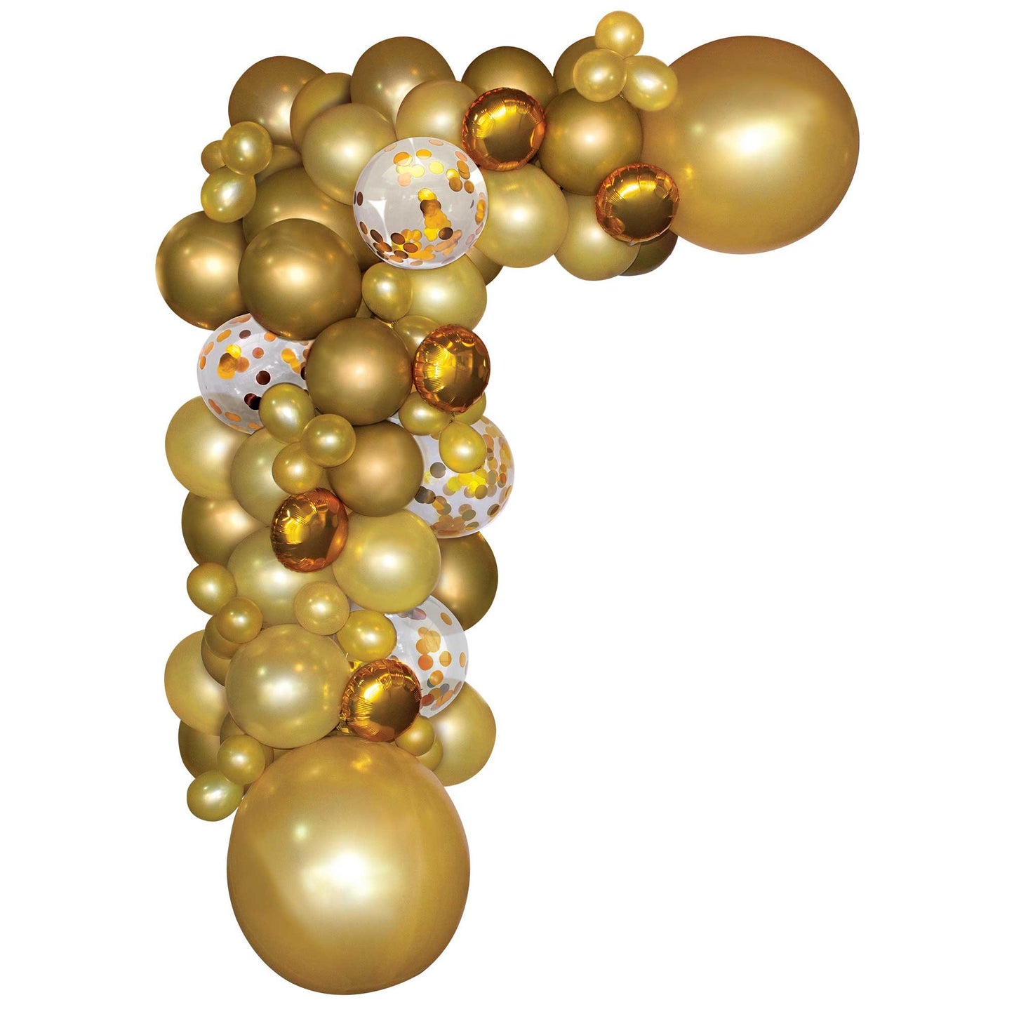 Balloon Garland Kit Gold with 70 Assorted Balloons