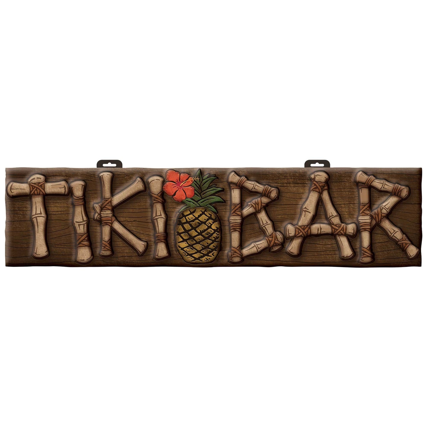 Vintage Tiki Bar Vacuum Formed Plastic Sign