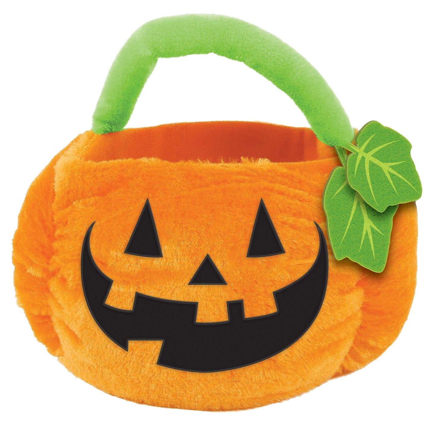 Pumpkin Plush Treat Bucket