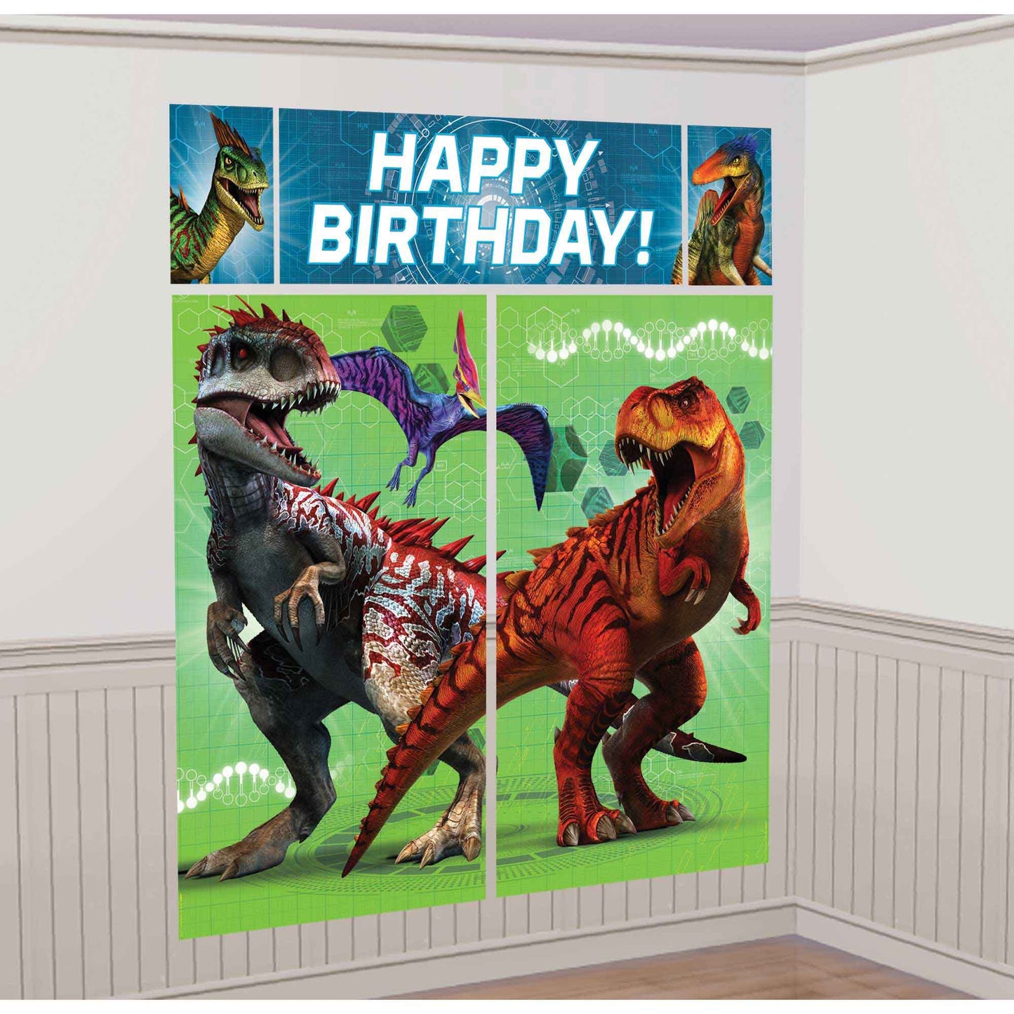 Jurassic World Scene Setter & Assorted Photo Props