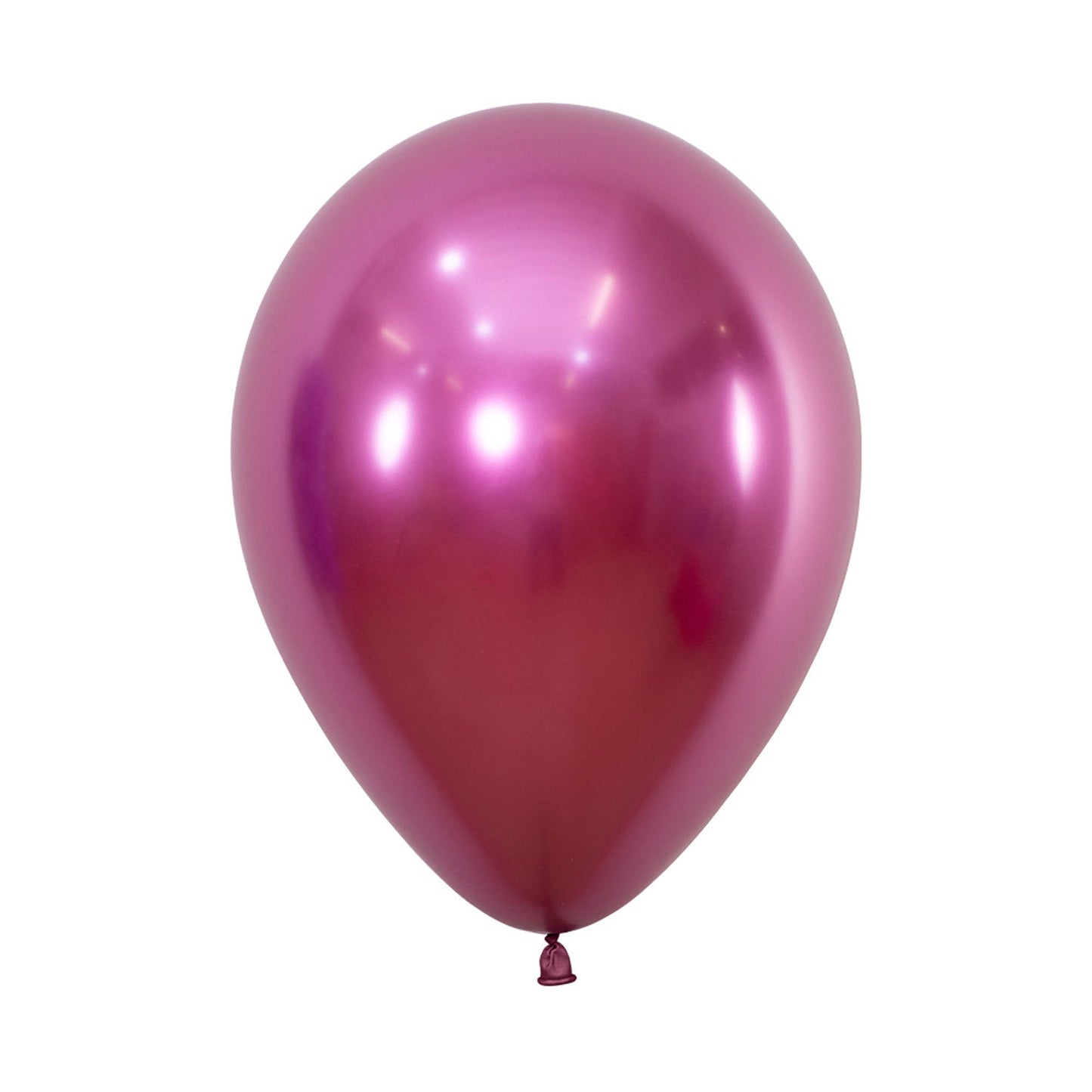 Sempertex 12cm Metallic Reflex Fuchsia Latex Balloons 912, 50PK
