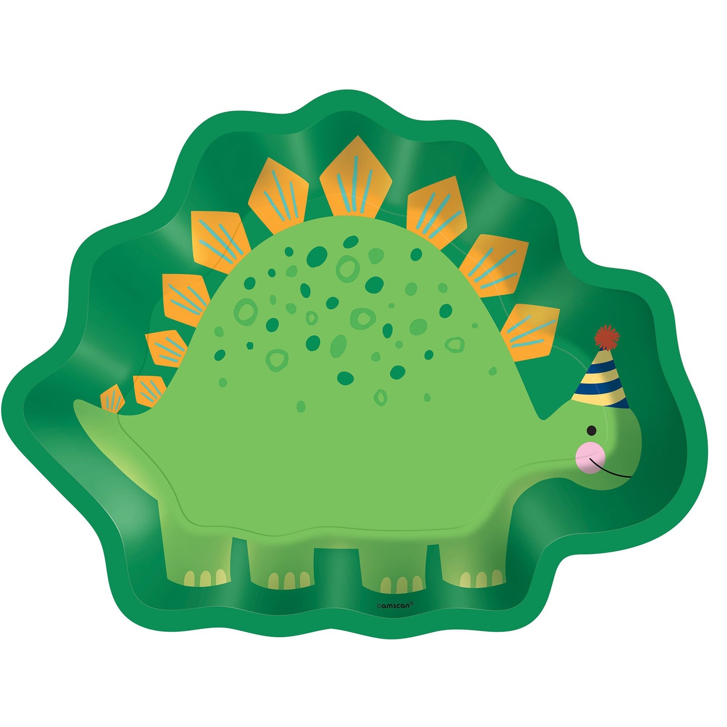 Dino-Mite Party Dinosaur Shaped Paper Plates