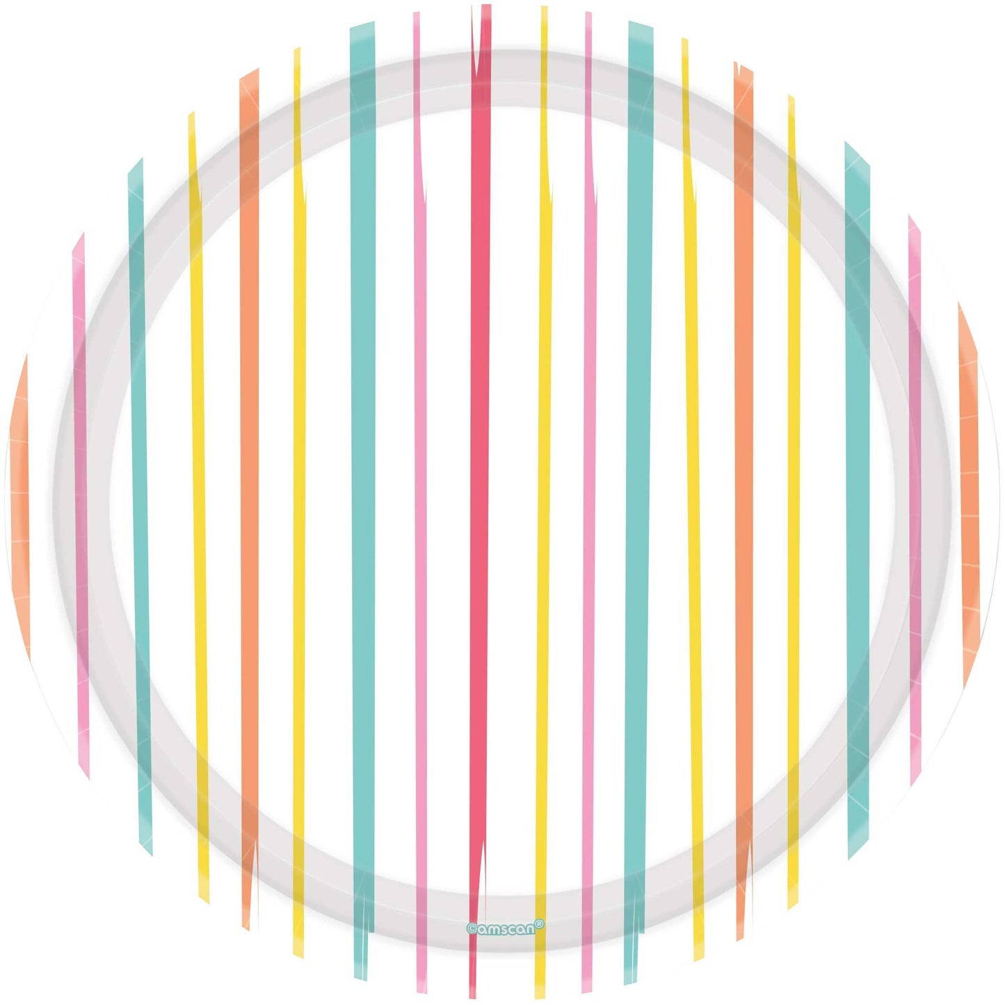 Just Chillin 9" / 23cm Round Paper Plates