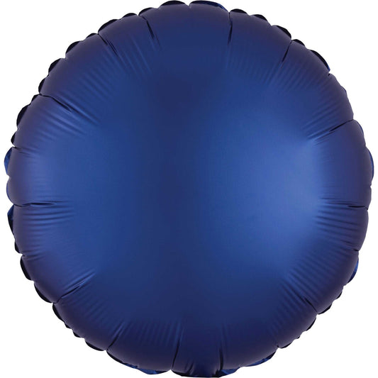45cm Standard HX Satin Luxe Navy Circle