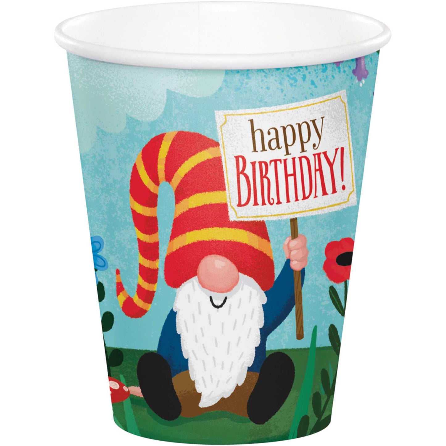 Party Gnomes Cups Paper 266ml