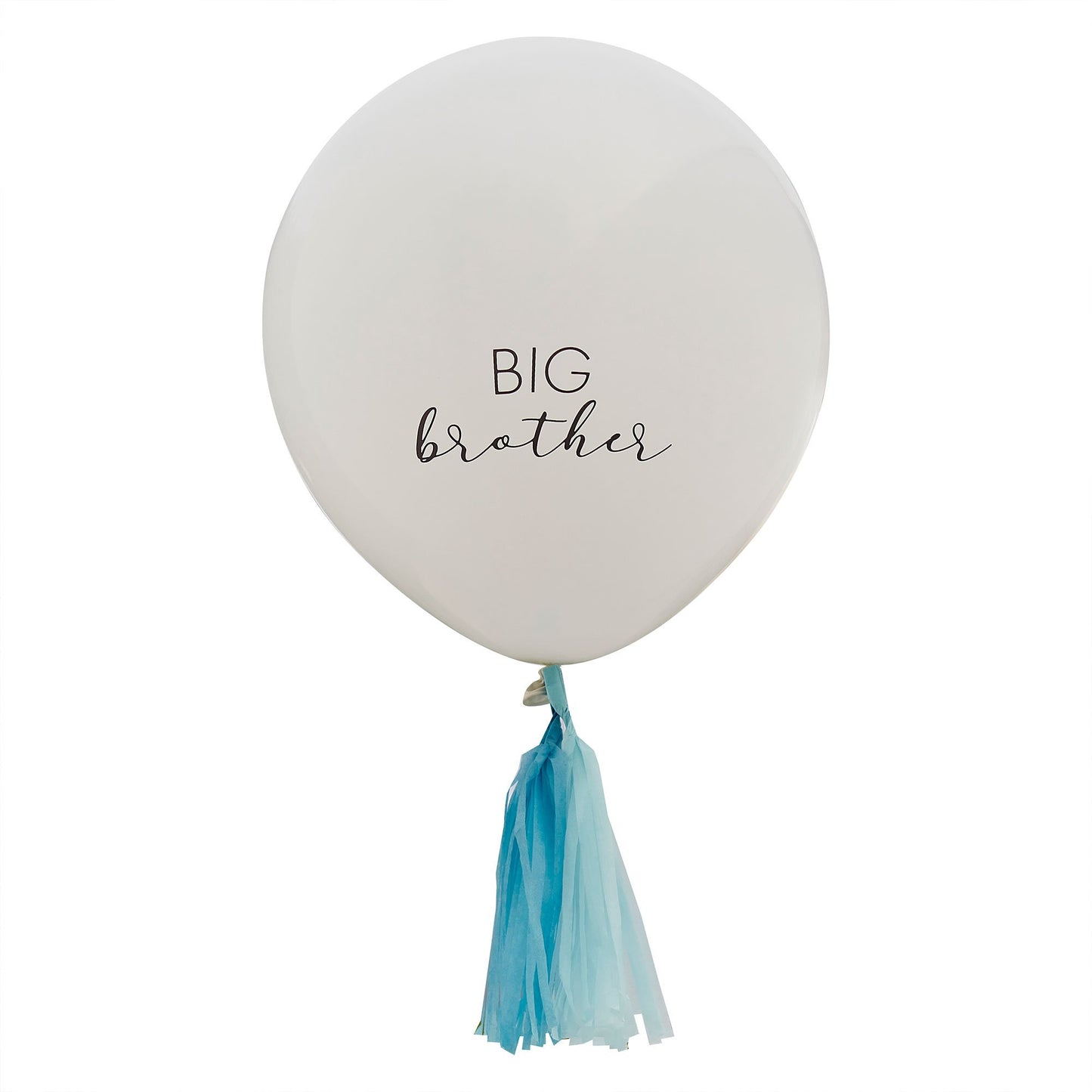 Hello Baby Balloon Big Brother White