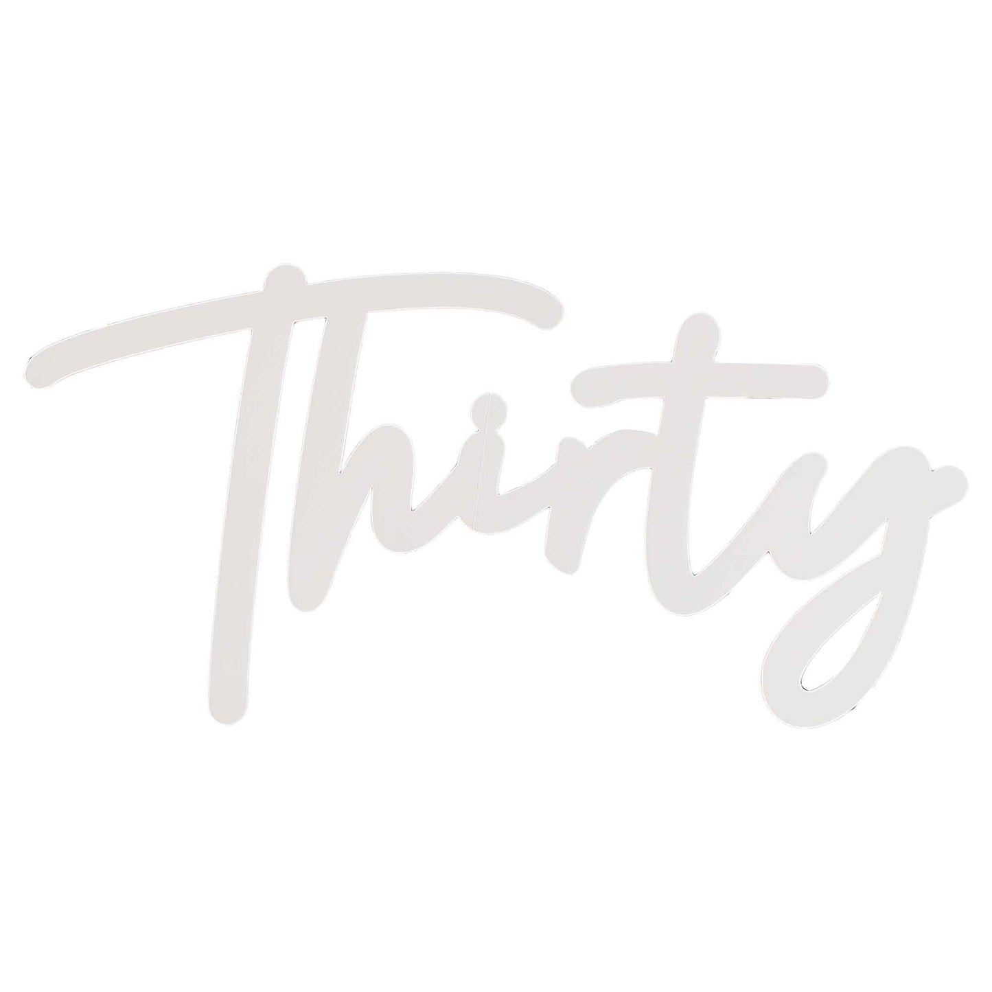 Mix It Up 30 Sign White