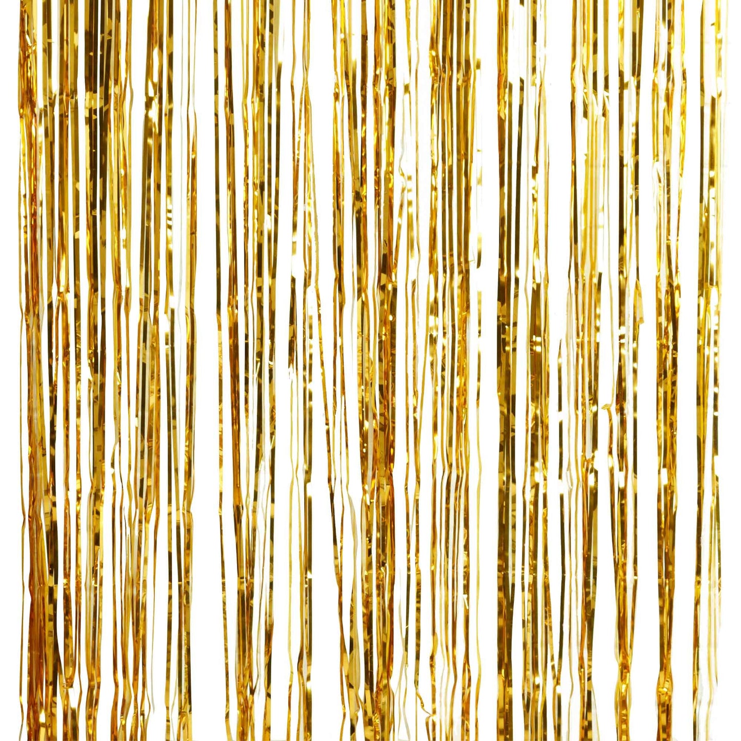 Gold Foil Fringe Curtain Decoration Metallic Star