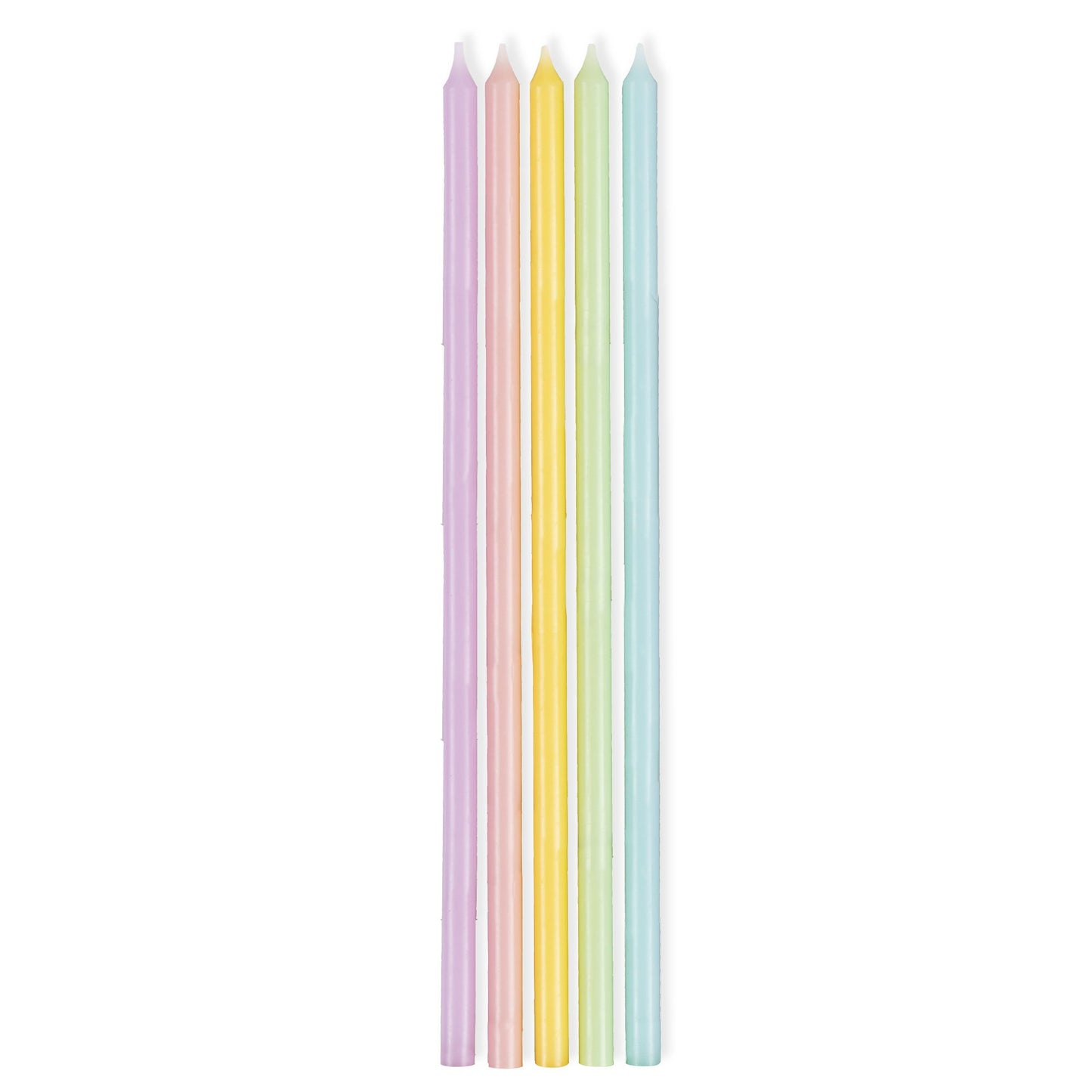 Pastel Taper Candles